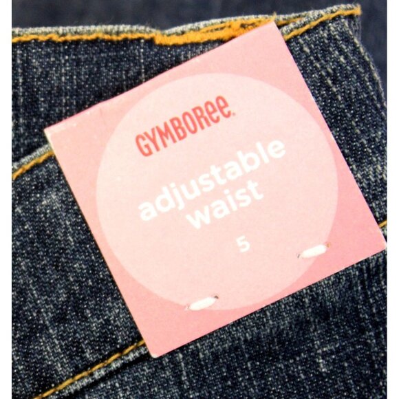 2006 Gymboree Park City Luxe Scenic Lined Hem Jeans sz 5 NWT Flared Pony Cute - Picture 7 of 7